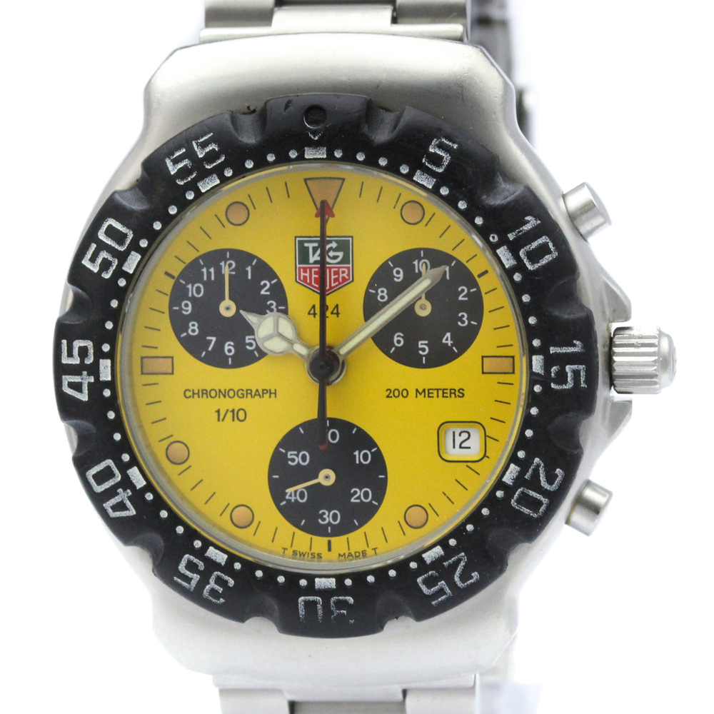 TAG HEUER 2000 Formula 1 Chronograph Steel Quartz Mens Watch CA1212
